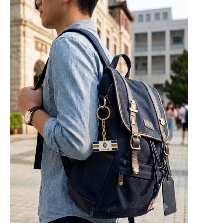 HKUST Metal Keychain