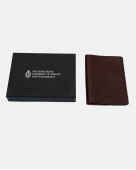 HKUST Slim Leather Passport Cover