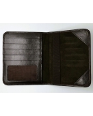 HKUST Leather Passport Case with RFID (Black/ Brown/ Tan)