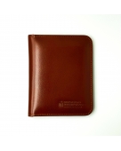 HKUST Leather Passport Case with RFID (Black/ Brown/ Tan)
