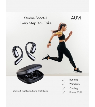 AUVI Studio-Sport II Wireless Earbuds