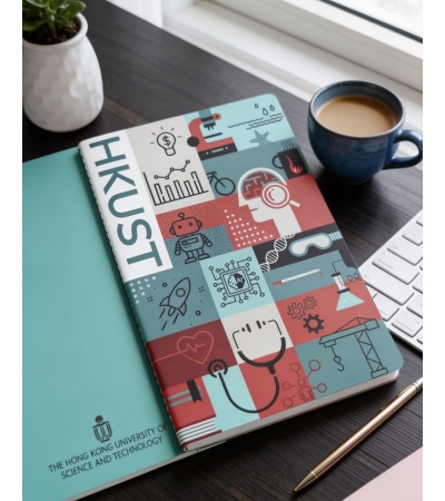 A5 Notebook with Icon Design