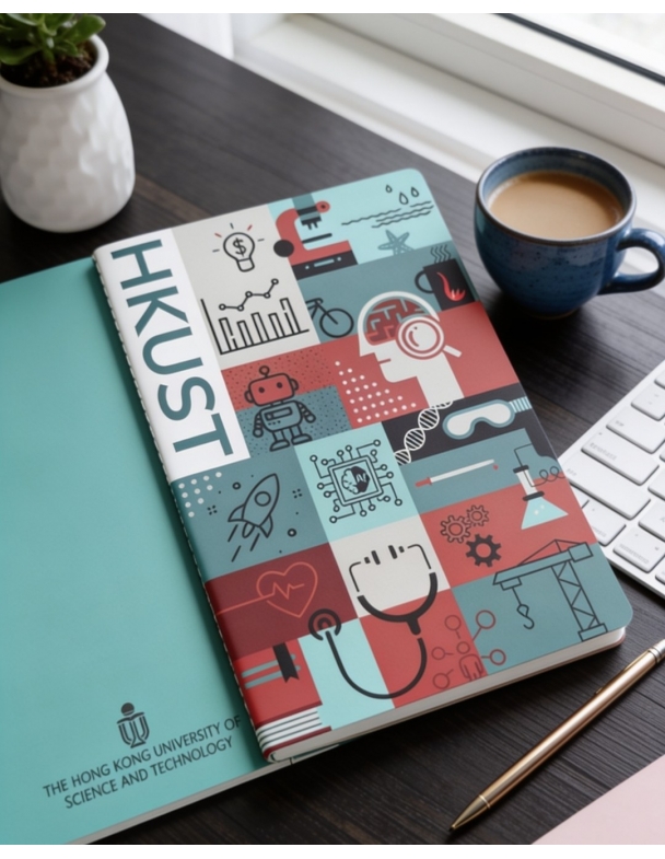 A5 Notebook with Icon Design