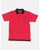 HKUST Polo Shirt (Red and Black)