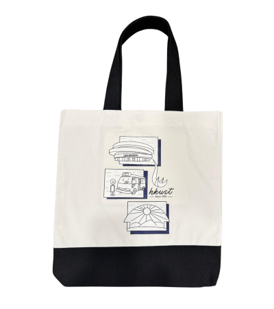 2-tone "HKUST SA Graphic" tote bag