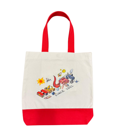 2-tone "HKUST" AI LOGO tote bag