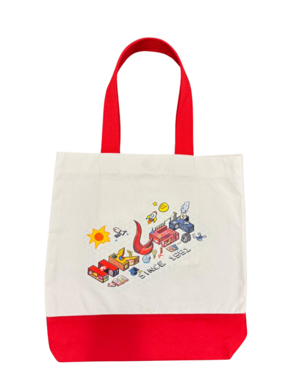 2-tone "HKUST" AI LOGO tote bag
