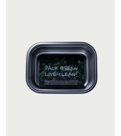 Microwavable stainless steel container (600ml)