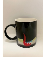 Heat Changing mug with colourful University outlines