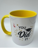 HKUST 2-tone ceramic Mug