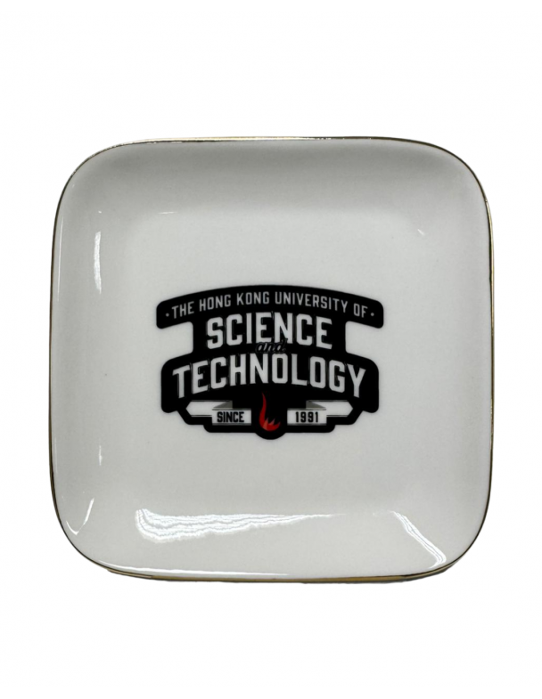 HKUST New Typography Ceramic Plate