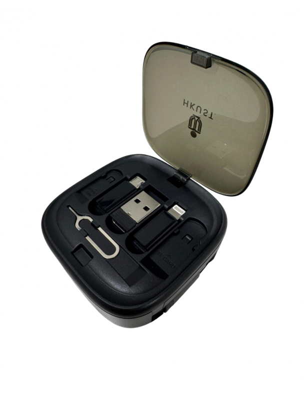 HKUST 7 in 1 USB Charging Cord Set with Phone Stand