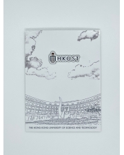 HKUST Butterfly Metal Pin with card