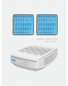 Bundle of PPP Air Purifier PPP-50-01 For Baby With KV Filter + Extra KV Filter