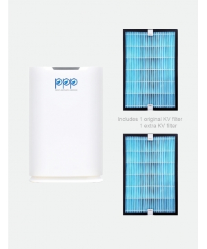 Bundle of PPP Air Purifier PPP-400-01 With KV Filter + Extra KV Filter