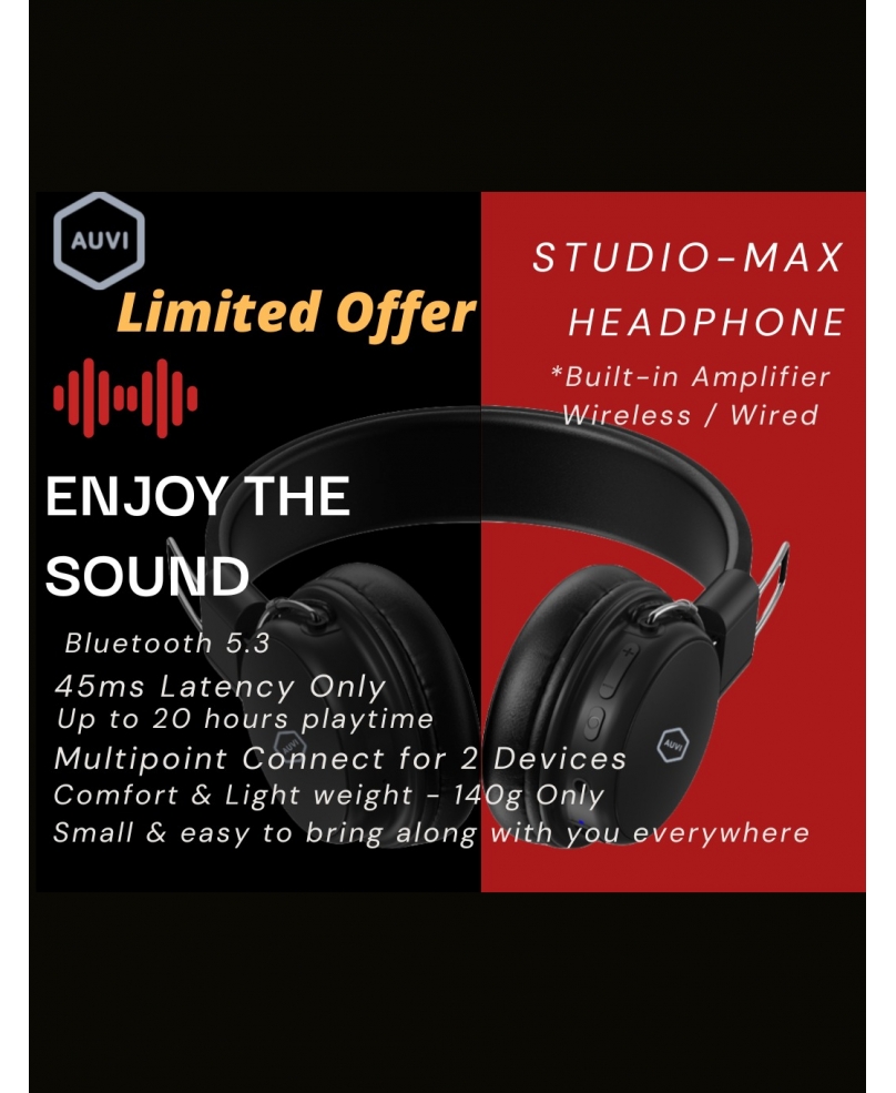 AUVI Studio-Max Headphone