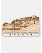 HKUST Wooden Magnet - Seafront