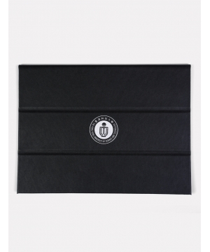 HKUST Certificate Folder (Black In 3-Fold Structure)